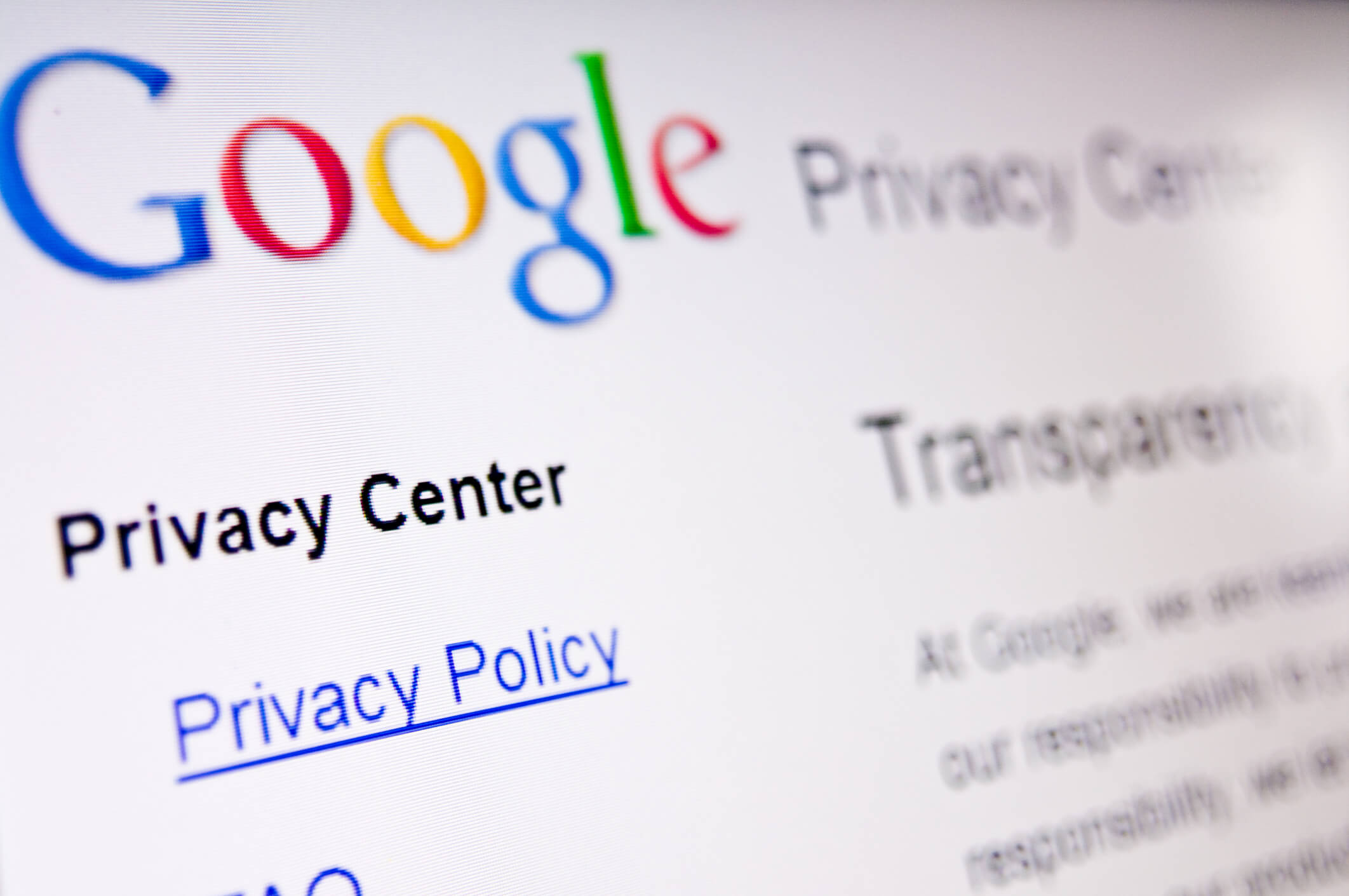 Google Privacy Changes